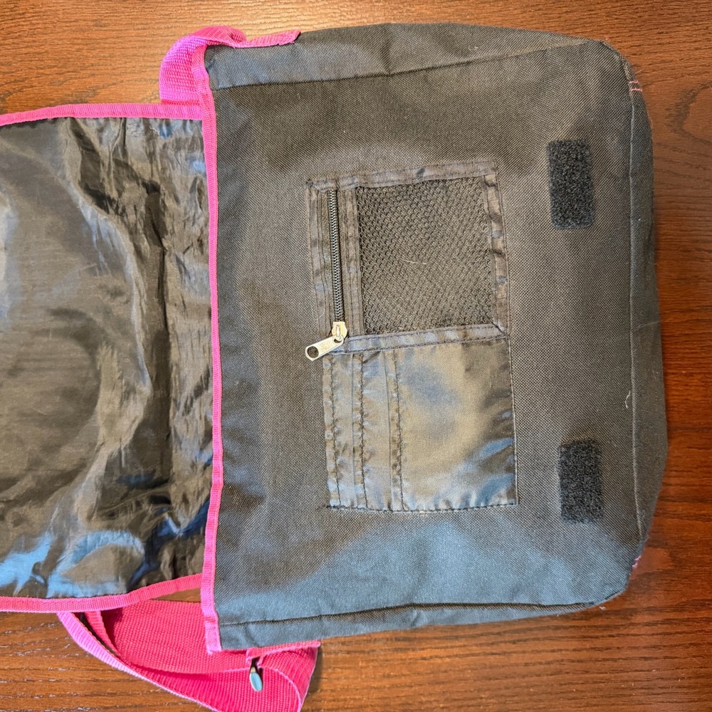 VTG rare HTF y2k 2000s preloved iCarly Pink & Black Messenger Bag - Picture 6 of 9